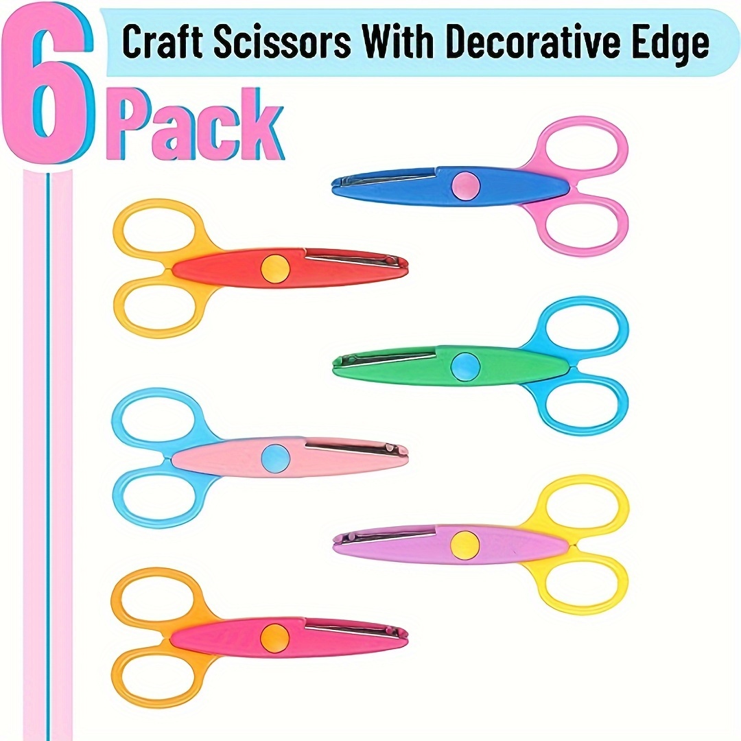 Small Scissors all Purpose, Sharp Mini Detail Craft Scissors Set with  Protective Cover, Precision Straight Fine Tips Design, Ideal for Paper  Cutting