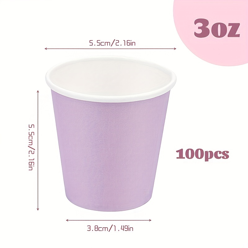 100 Uds. Vaso De Papel De 2oz Taza De Café Desechable Vaso - Temu