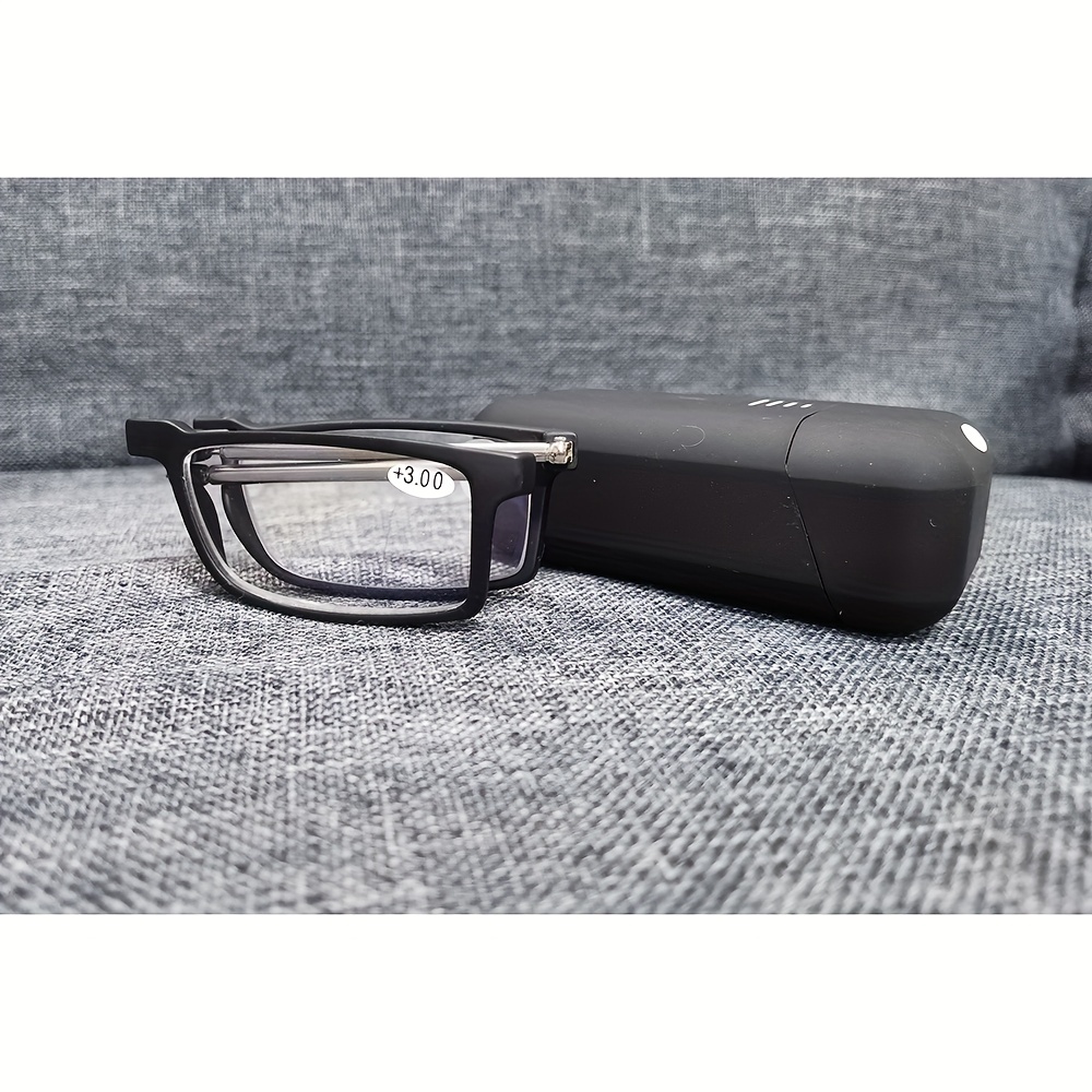  Ultra Slim and Lightweight Pocket Unisex Mini Reading  Glasses, with Pen Clip Case : Health & Household