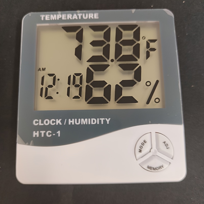 Thermomètre numérique pour réfrigérateur, affichage LCD, thermomètre, four,  congélateur, hygromètre électronique de température avec sonde pour  voiture, aquarium, incubateur, couveuse (Fahrenheit) - Temu France