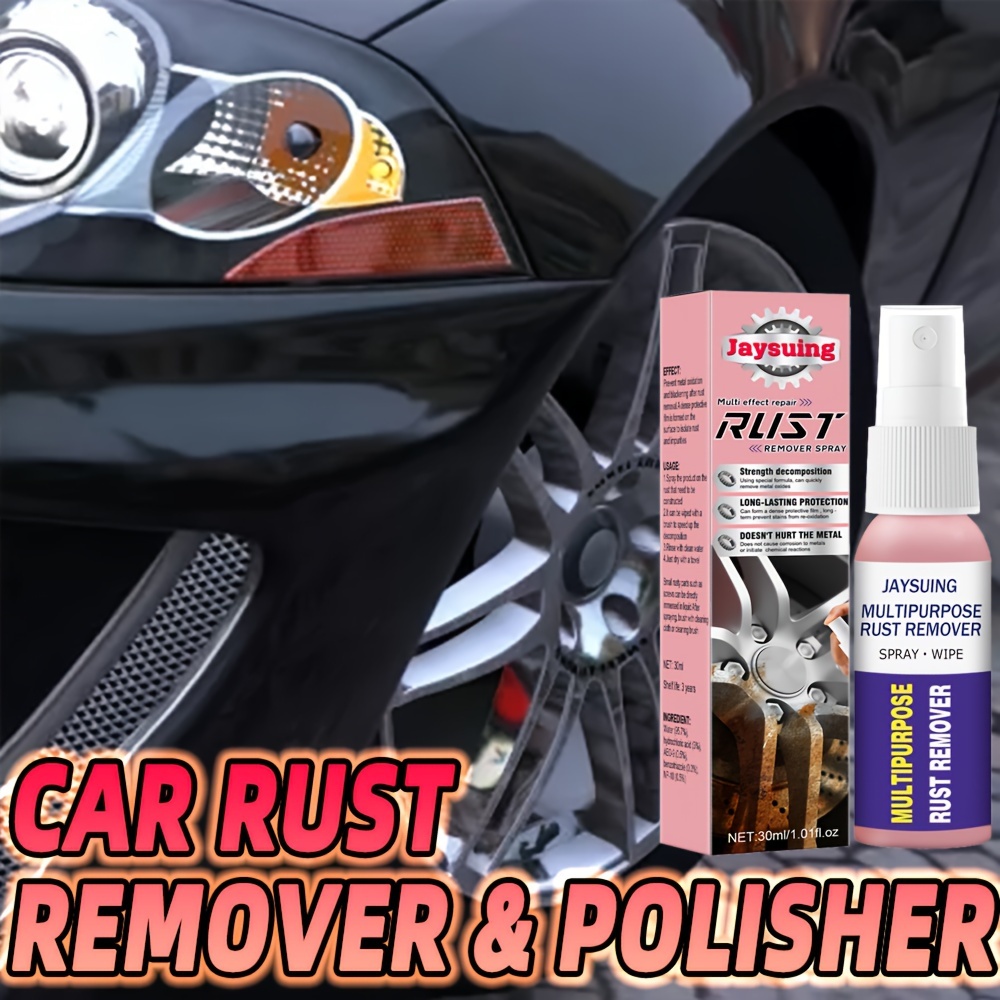 Multi-purpose Vehicle Wheel Rust Remover Auto Paint Rust Cleaner  Decontamination Brightener Home Rust Remover Tool Rust Remover Conversion  Agent