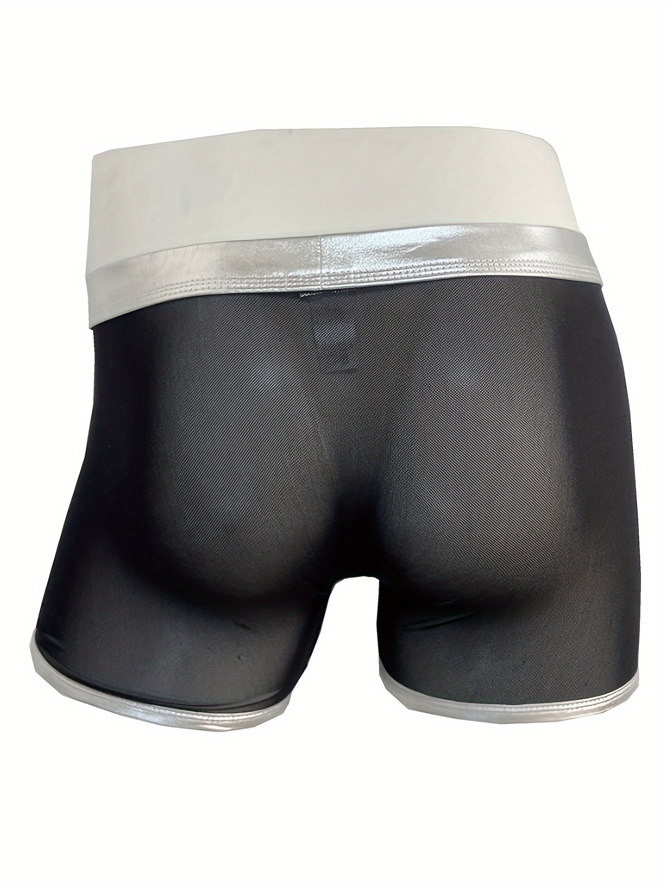 Men's Underwear Sexy Faux Leather U shaped Bag Slim Low - Temu