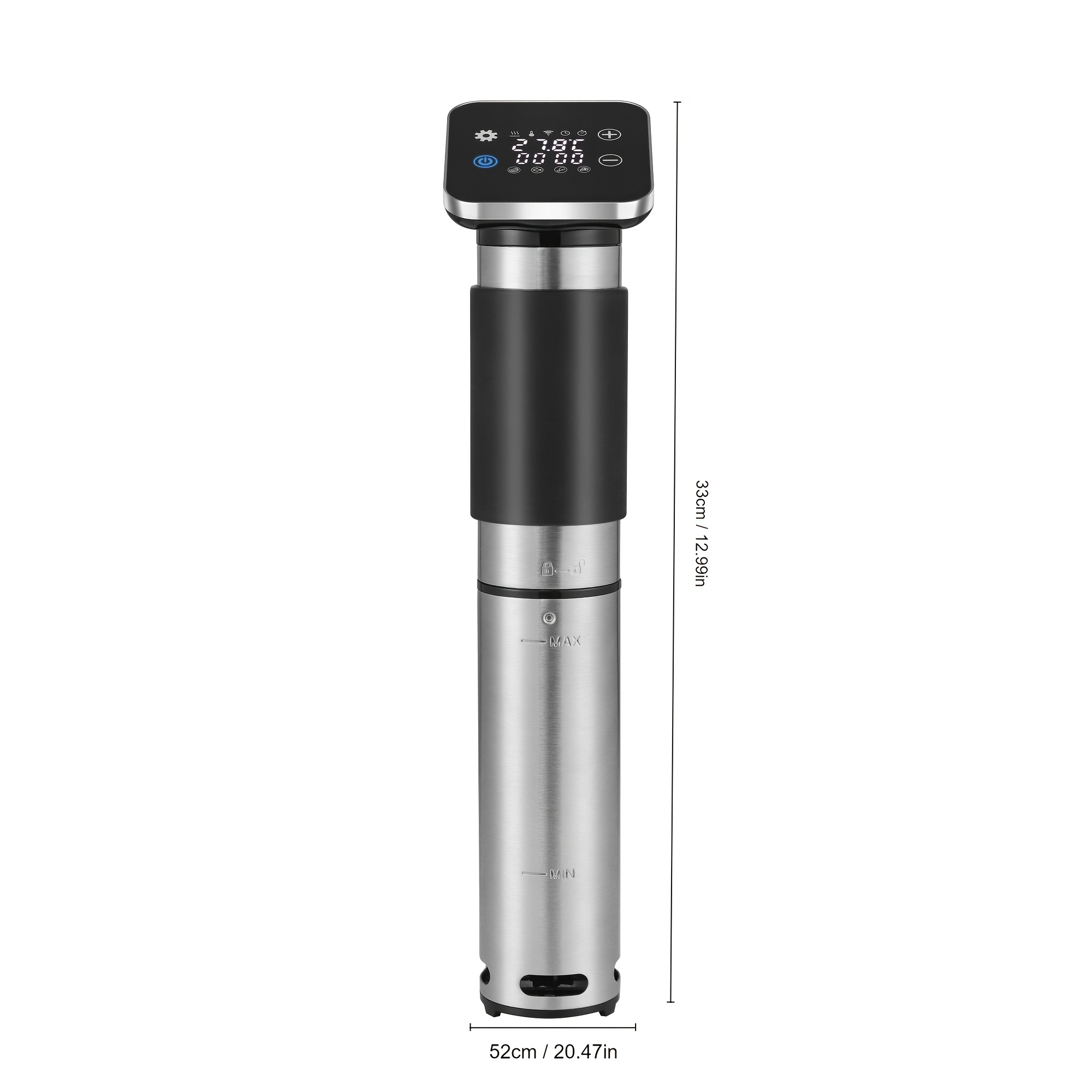 New Wifi Stainless Steel Sous Vide Cooker Ipx7 Waterproof Thermal