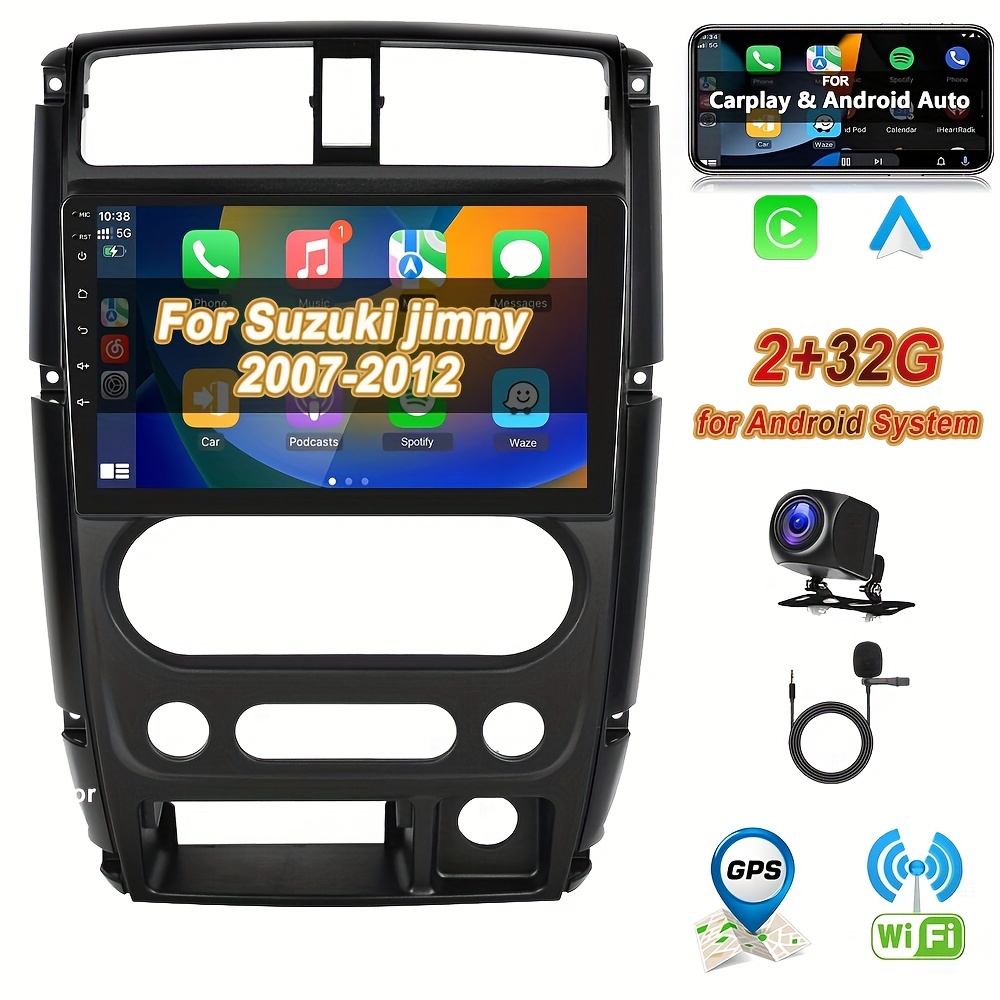 Android 10 Autoradio 9 Car Navigation Stereo Quad Core 1GB 32GB Multimedia  Player GPS Radio 2.5D Touch Screen for SUZUKI SX4 2006 2007 2008 2009 2010