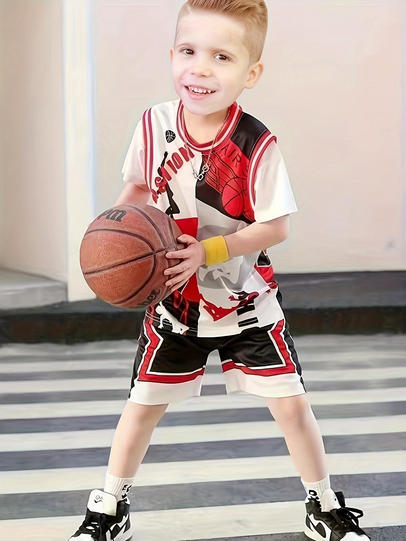 Boys Basketball Outfit - Temu