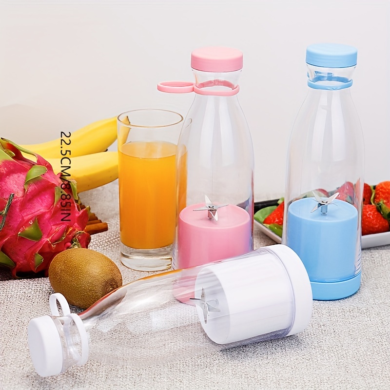 1pc fruit juicer cup portable household wine bottle juicer small portable multifunctional juice maker handheld mixing cup details 1