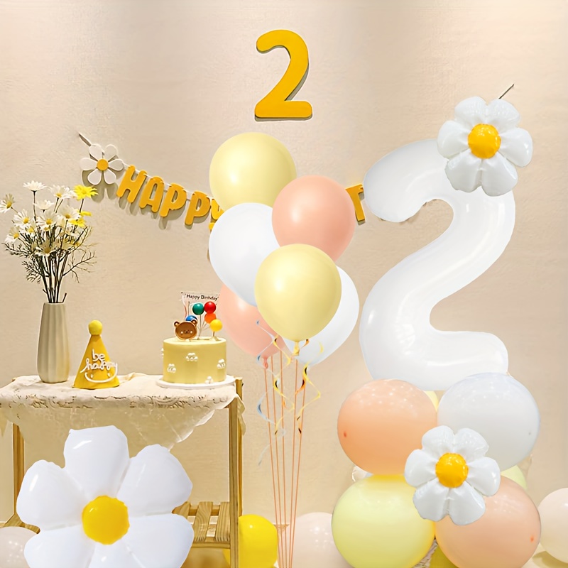 1 Set Happy Birthday Balloon Kit 32 Pulgadas 1 9 Años - Temu