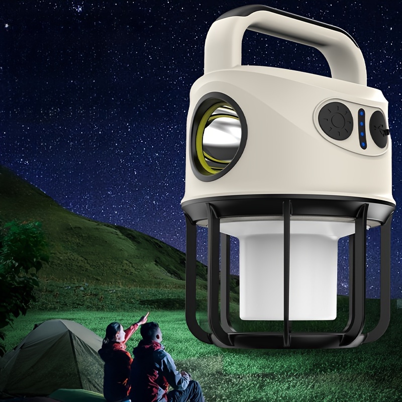 Carpa Luz Lámpara Camping Al Aire Libre USB Recargable Bombilla Equipo  Colgante