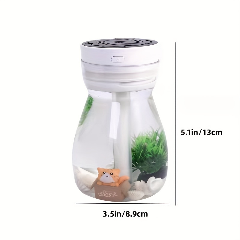 1pc Micro Paisaje Humidificador Mini Humidificador - Temu Chile