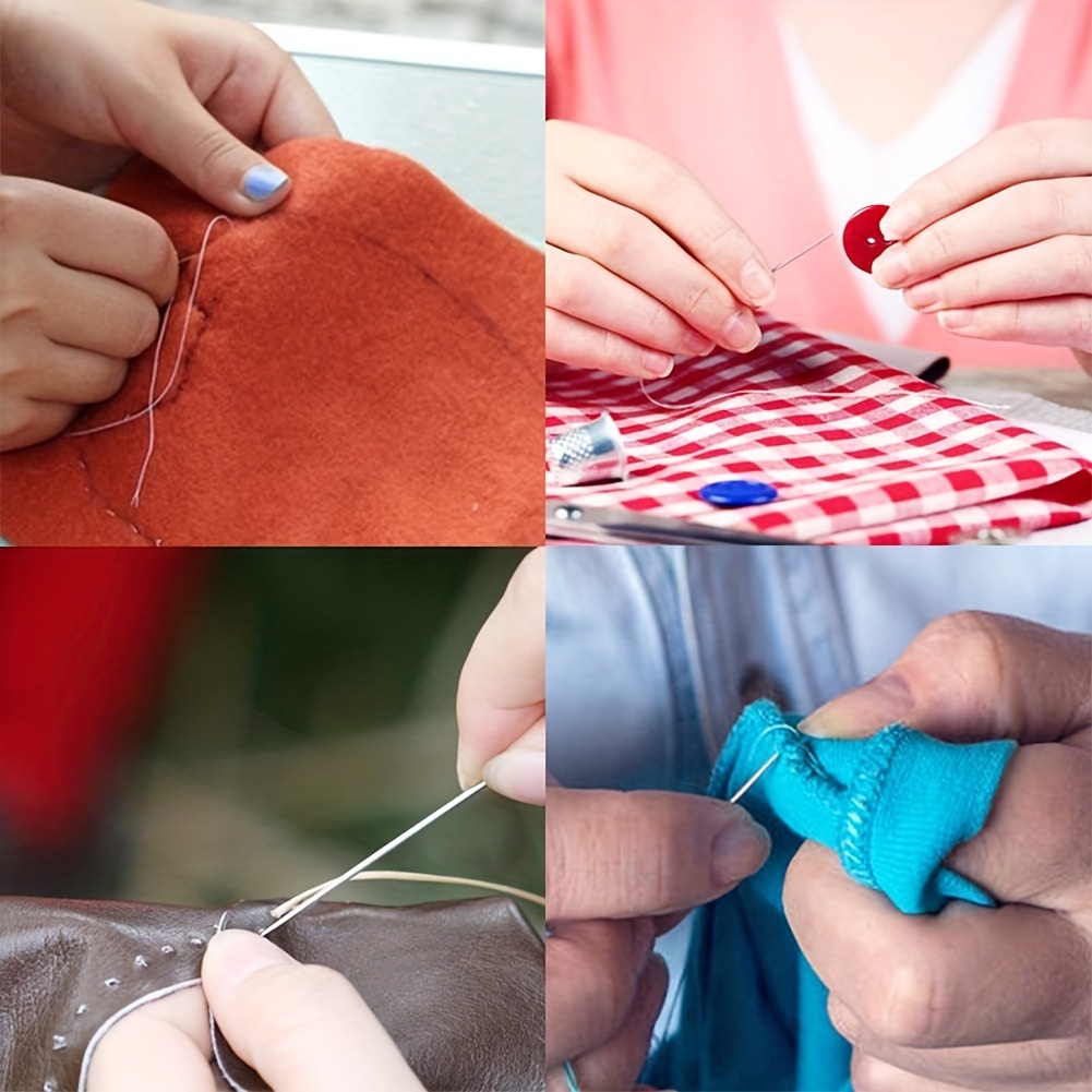 Large Eye Sharp Stitching Needles Hand Sewing Needles for Crafts