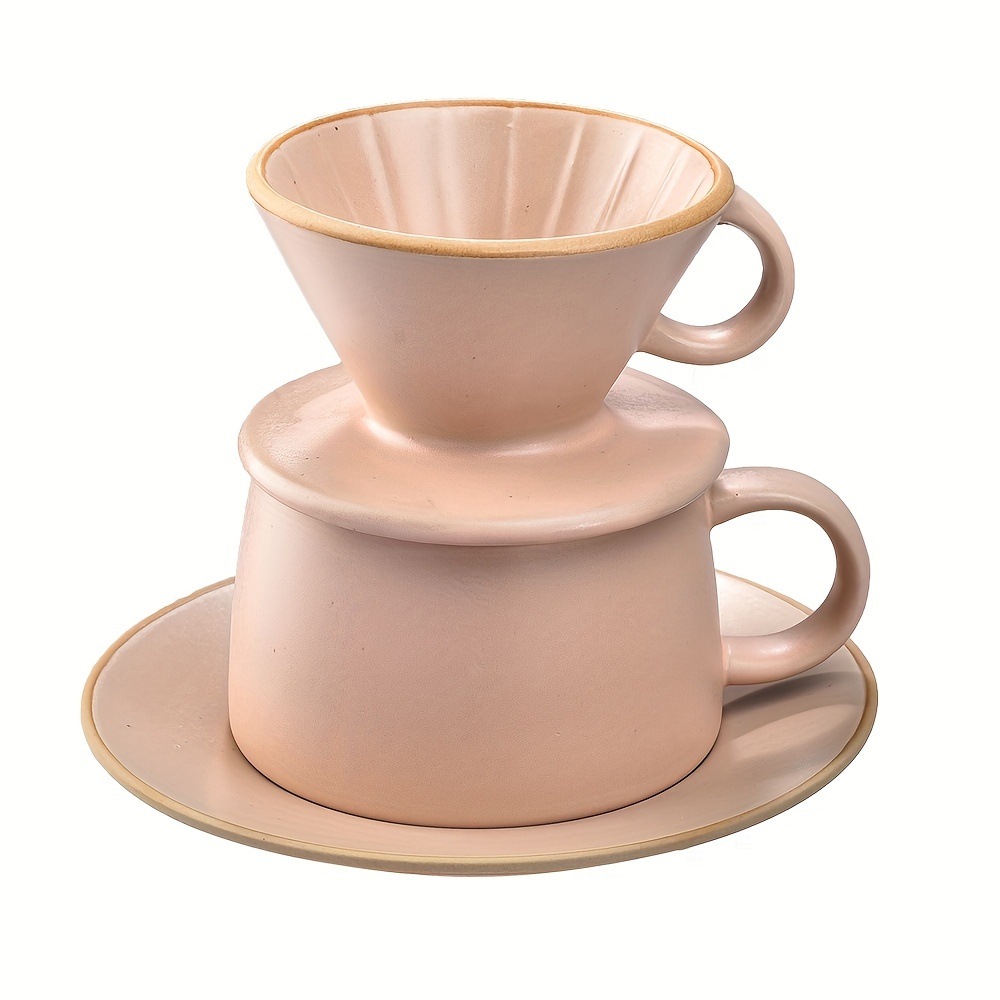 Ceramic Pour Over Coffee Dripper Ceramic Pour Over Coffee - Temu