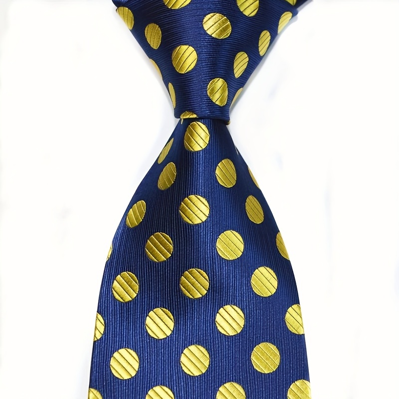 Men's Classic Polka Dots Tie Necktie for Business Wedding