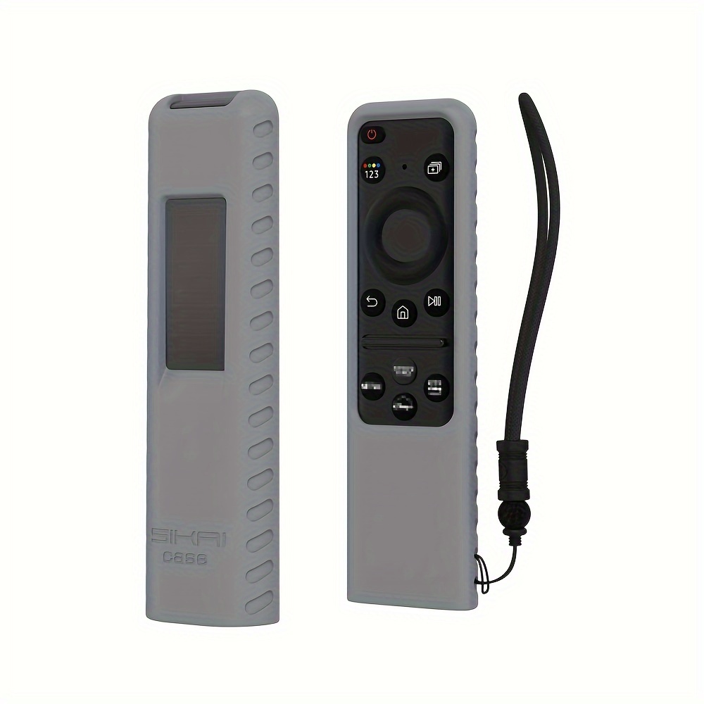  Funda de silicona para mando a distancia Samsung 2023 TM2360E  BN59-01432A TM2361E BN59-01439A Samsung Smart TV, a prueba de golpes,  lavable, a prueba de polvo, con cordón : Electrónica