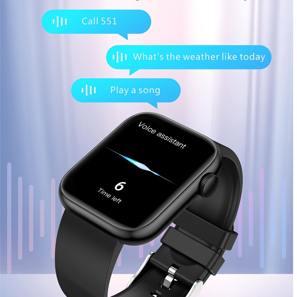  Reloj inteligente para mujer (recepción de llamadas/dial), reloj  inteligente de 1.69 pulgadas, rastreador de fitness para teléfonos Android  iOS con presión arterial, seguimiento de frecuencia cardíaca, monitor de  sueño, contador de