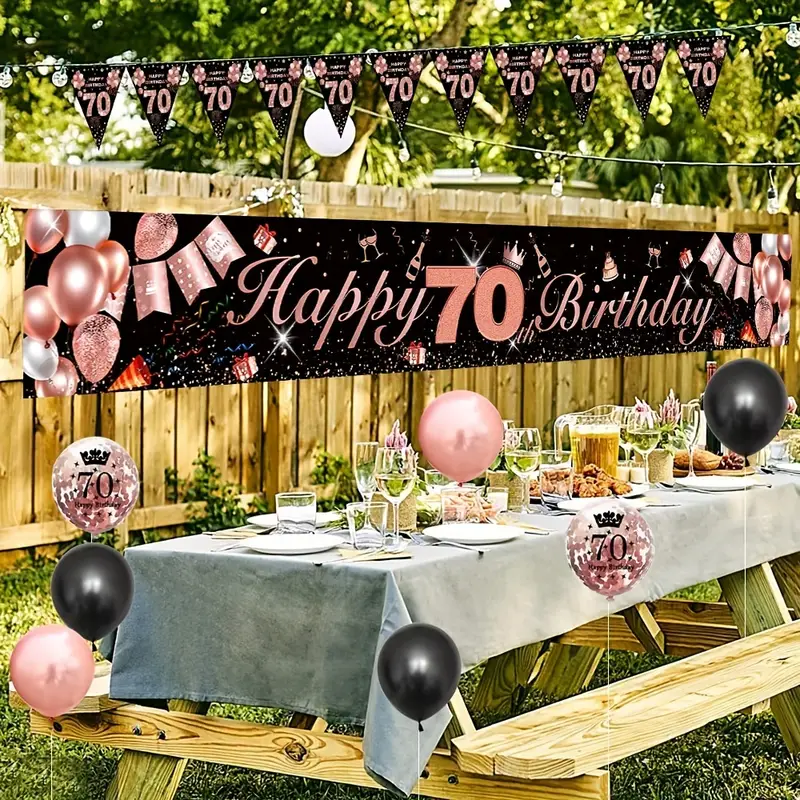 70th Birthday Party Decorations Photo