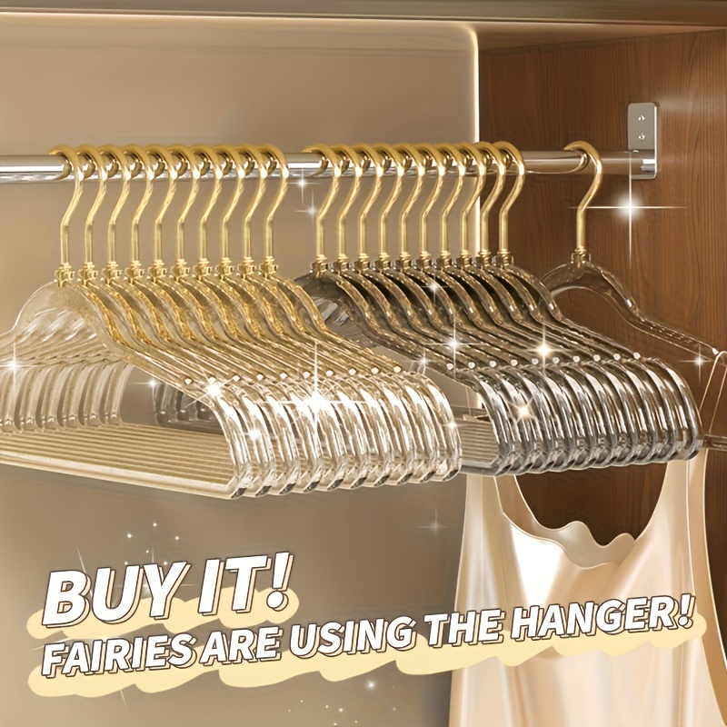 Plastic Clothes Hangers Heavy Duty Clothes Drying Racks - Temu