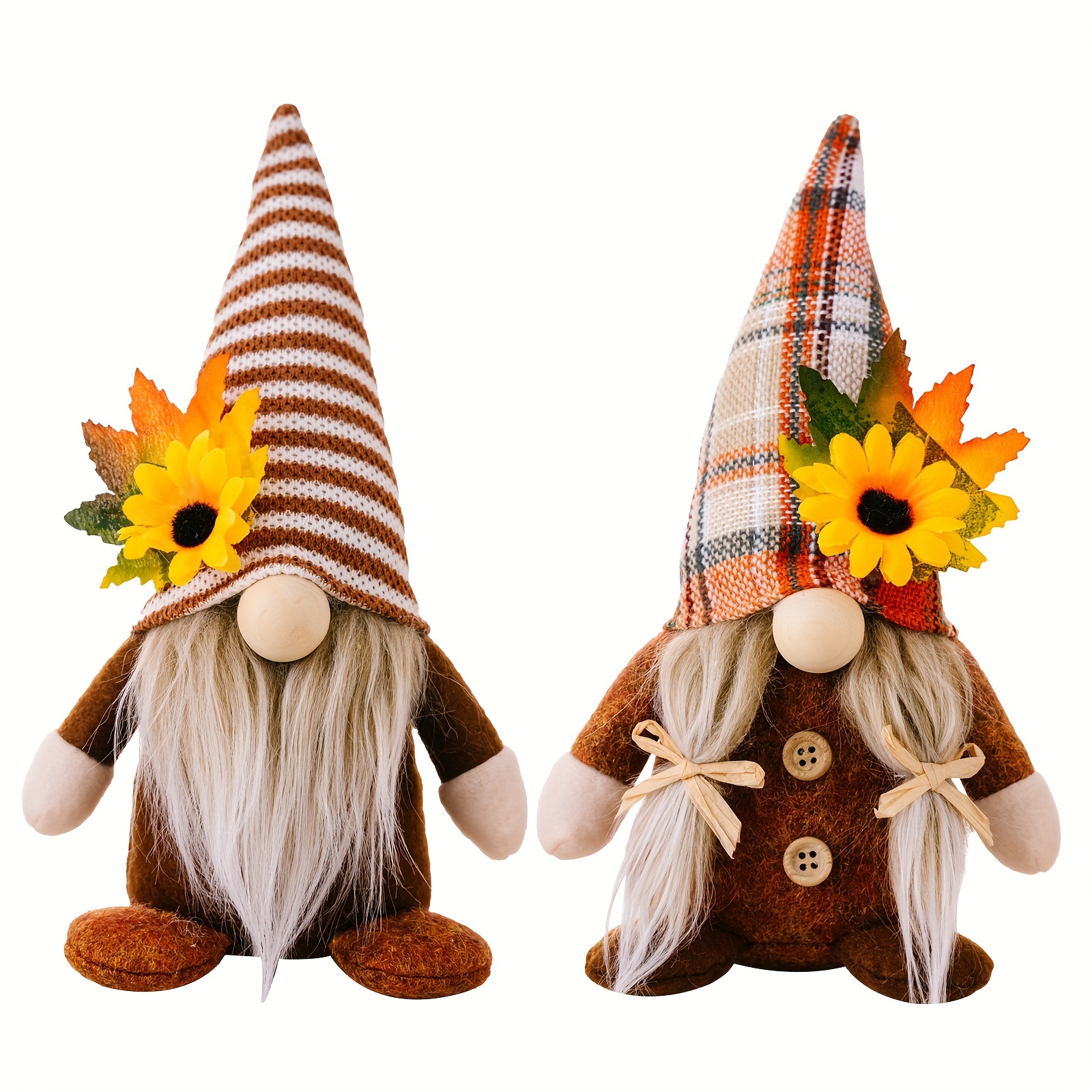 1pc, Sunflower Gnomes Decor, Spring Gnomes Plush, Garden Swedish Nisse  Scandinavian Tomte Tiered Tray Decor, Summer Sunflower Elf Kitchen Decor,  Farmh