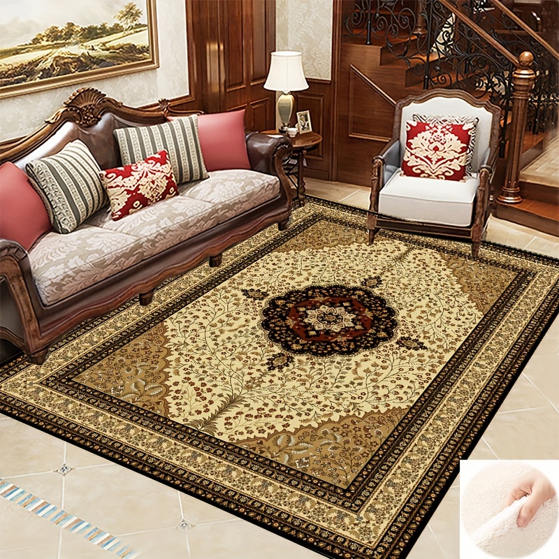 Vintage Persian Rug Living Room Decoration Carpet European Style