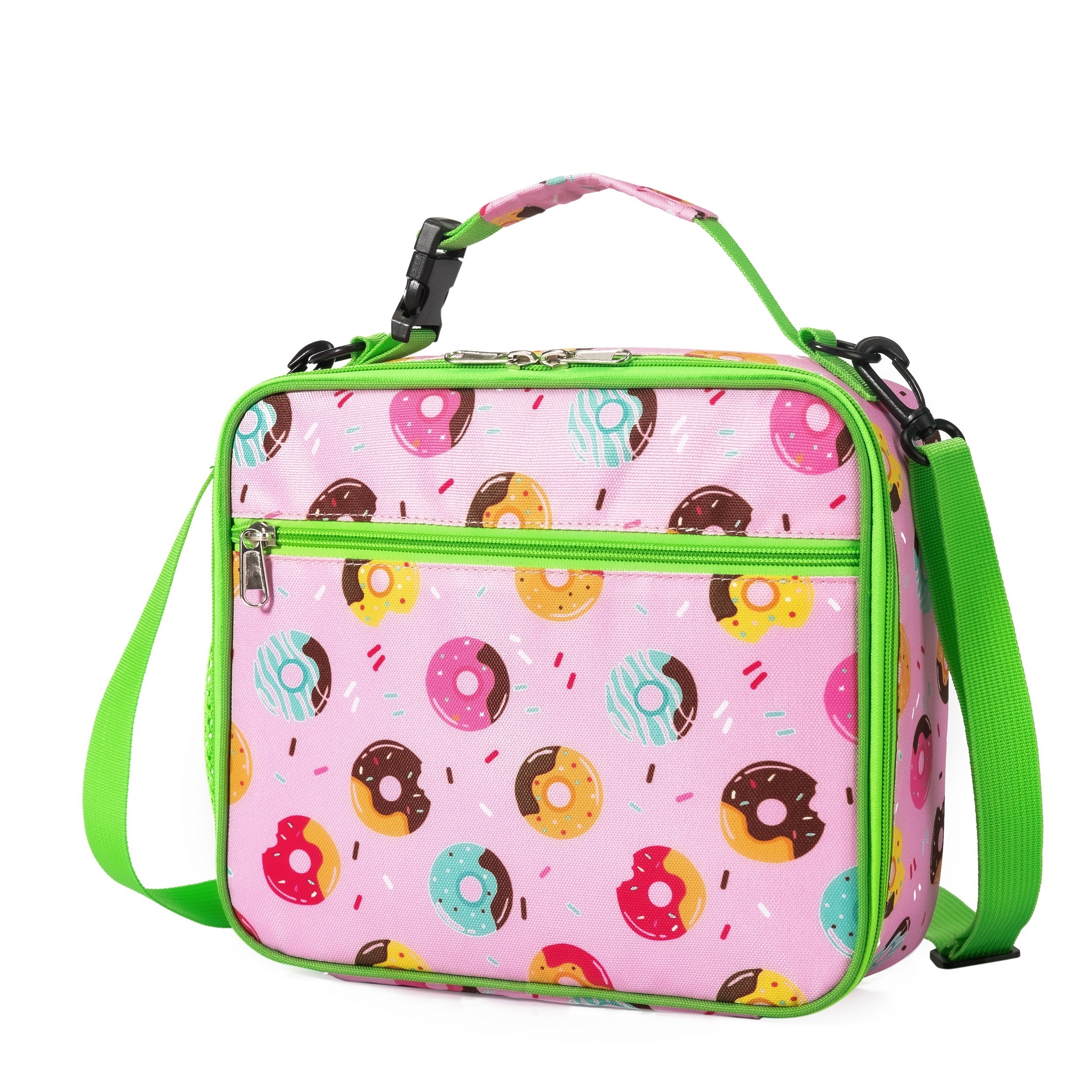 Cute Donuts Lunch Bag Insulated Lunch Box for Teen Girls Kids