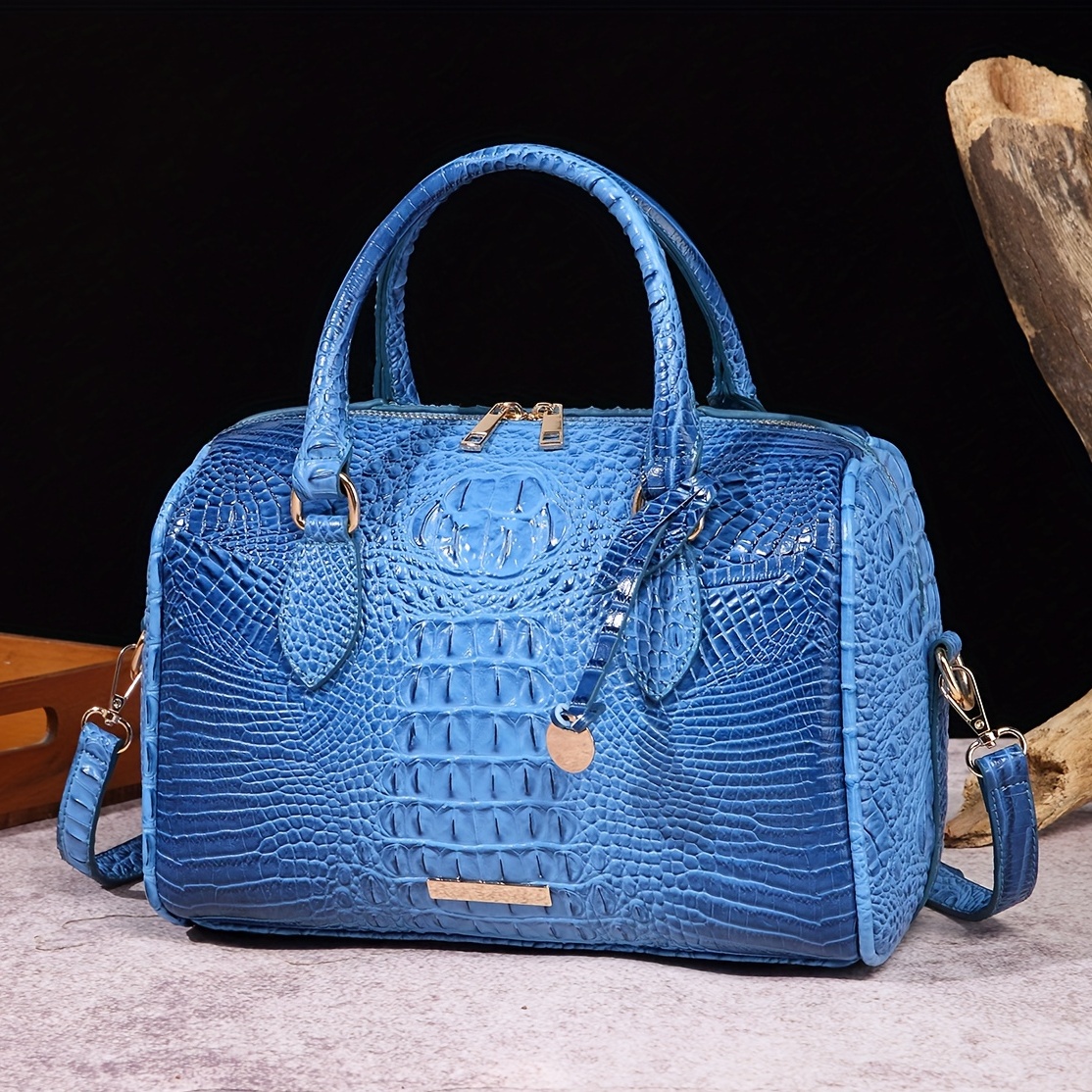 Real Crocodile Leather? Brahmin Leather Bag Review 