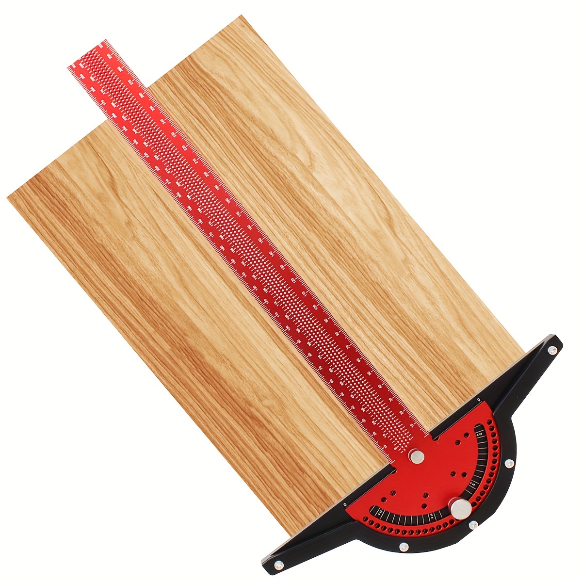 Rongpro T Type Metric Scribe Multi Tool Woodworking Ruler Measurement  Drawing Tool Multi Angle Aluminum Profile For Tile DIY