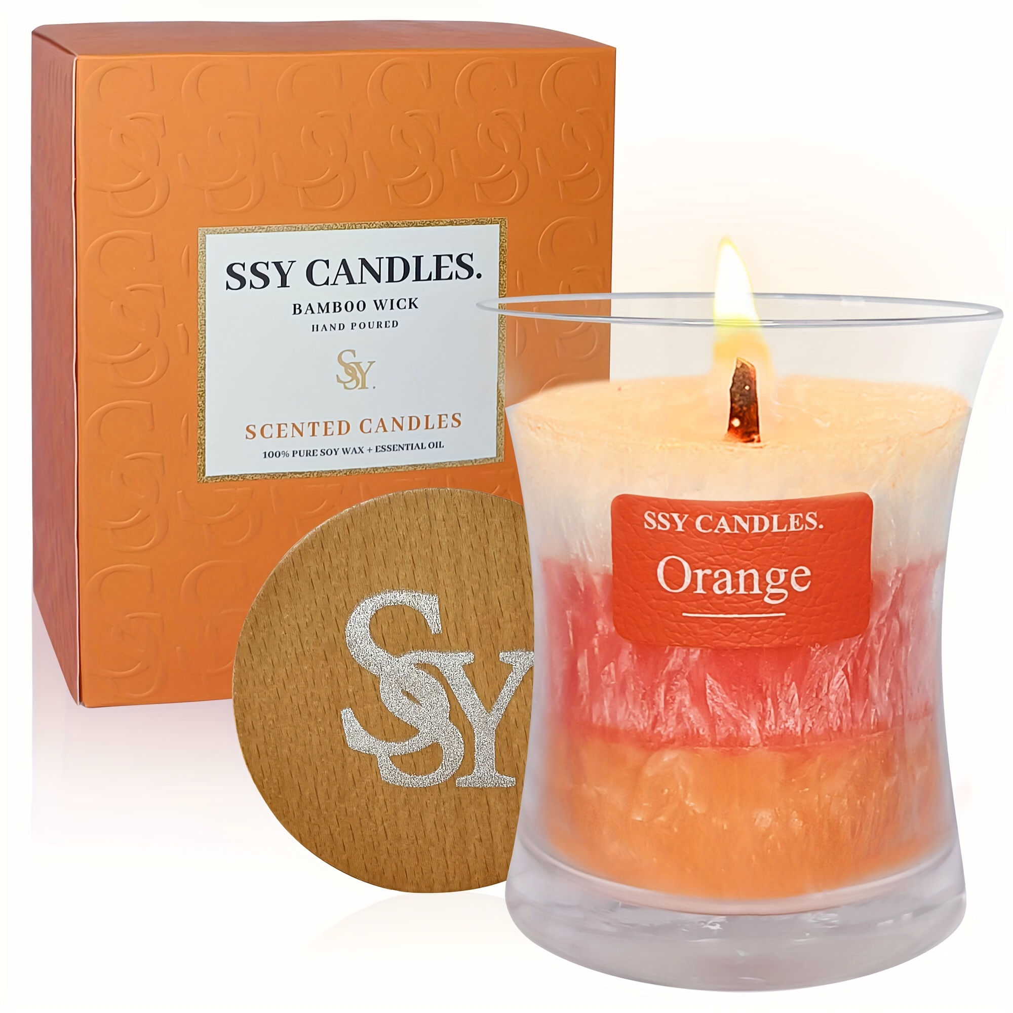 SSY Candele Profumate Profumi Romantici Per Candele Candela In Vaso Profumi  Per Candele Popolari Sale Marino - Temu Italy