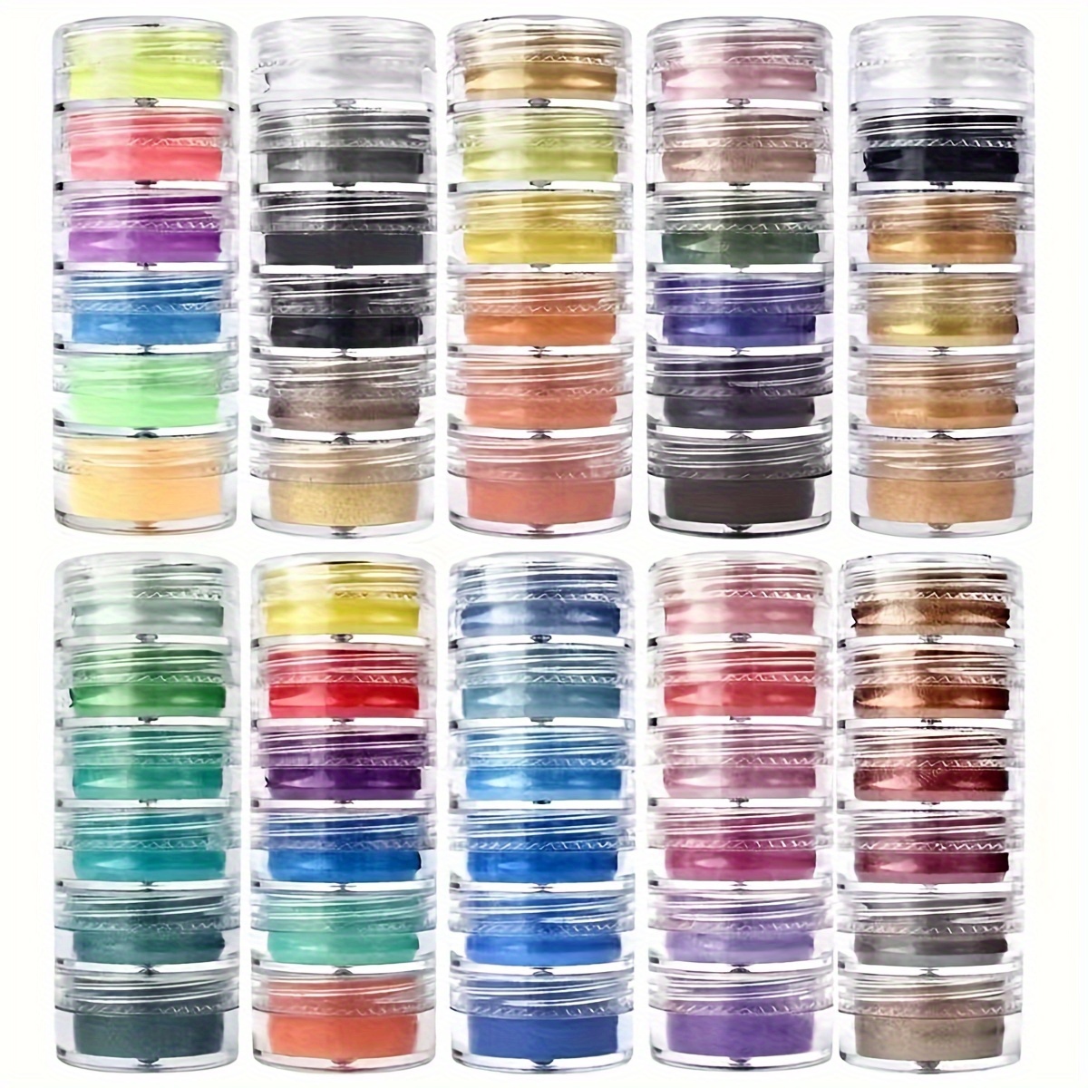 16 Unids/set Colores Tinte Pigmentos Resina Cera Diy Uv - Temu