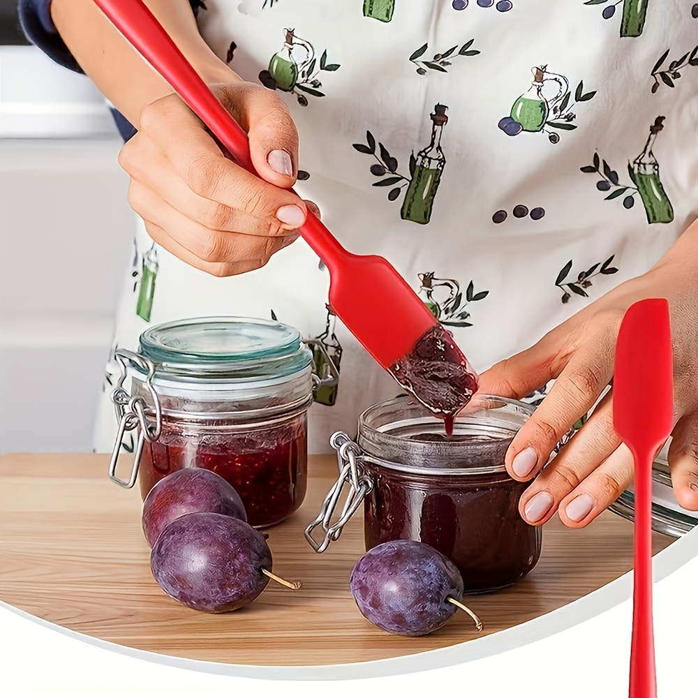 Silicone Jar Spatula Food Grade Jam Jar Scraper Baking Tools - Temu