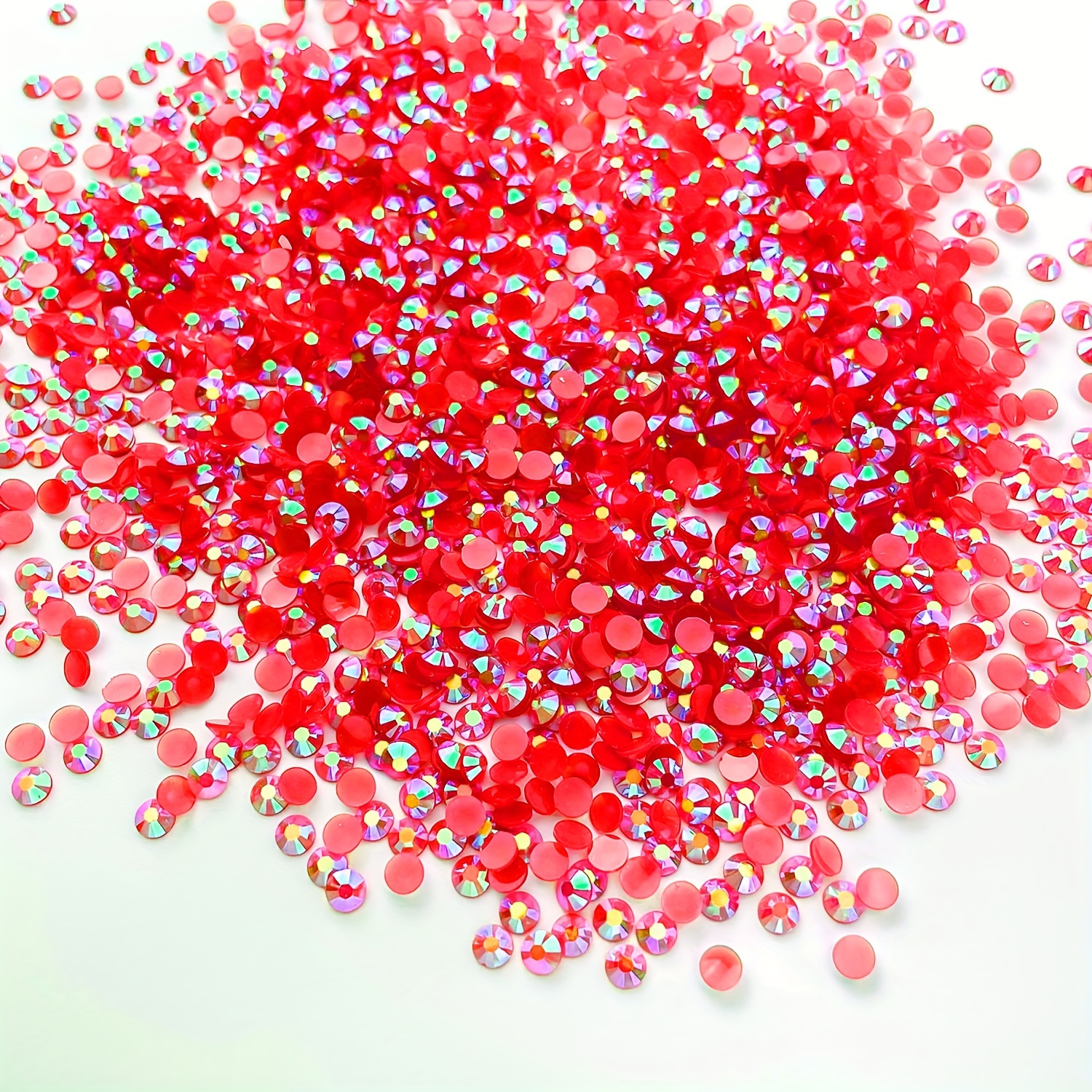 Red Resin Rhinestone