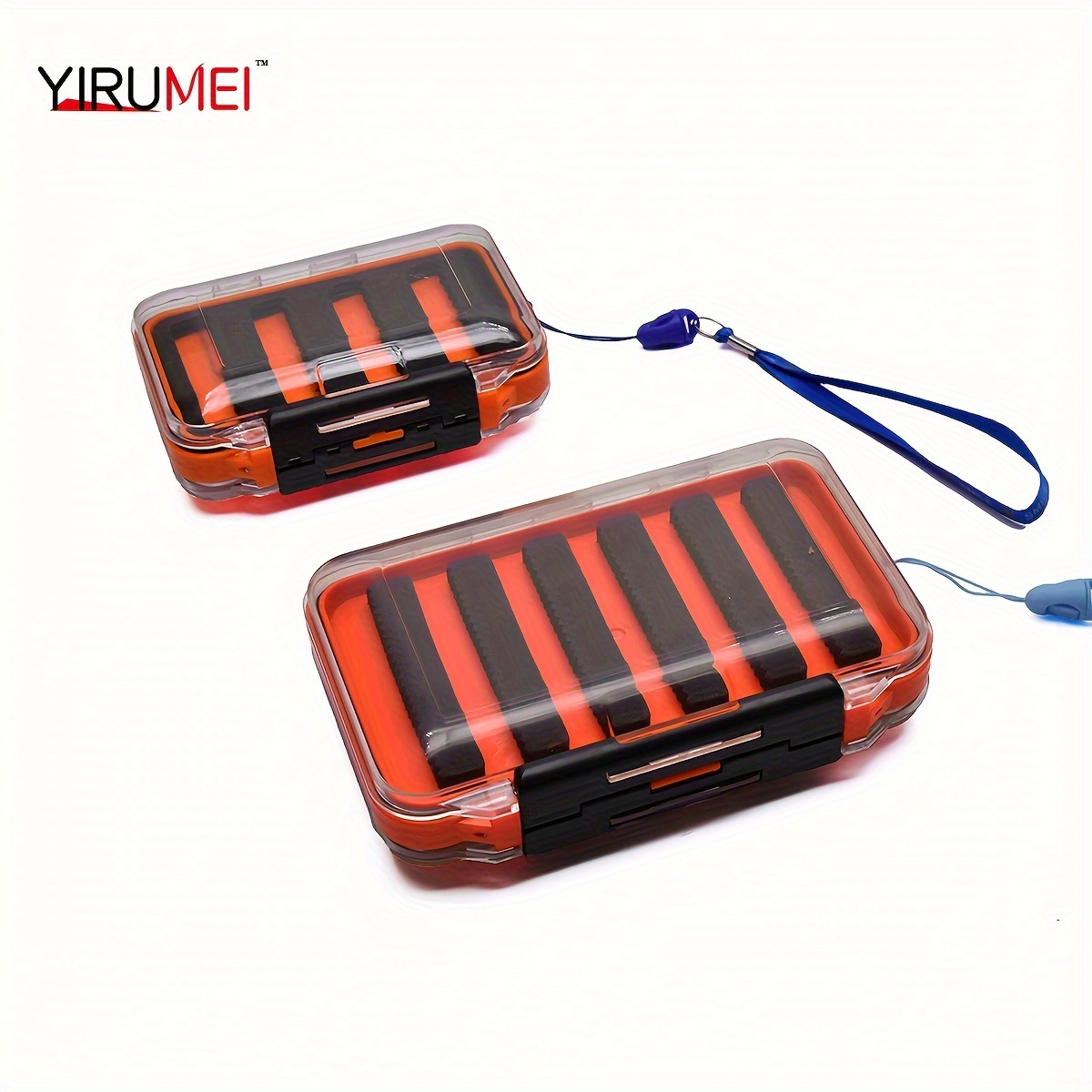 Double sided Fishing Tackle Box 12 compartment Storage Box - Temu