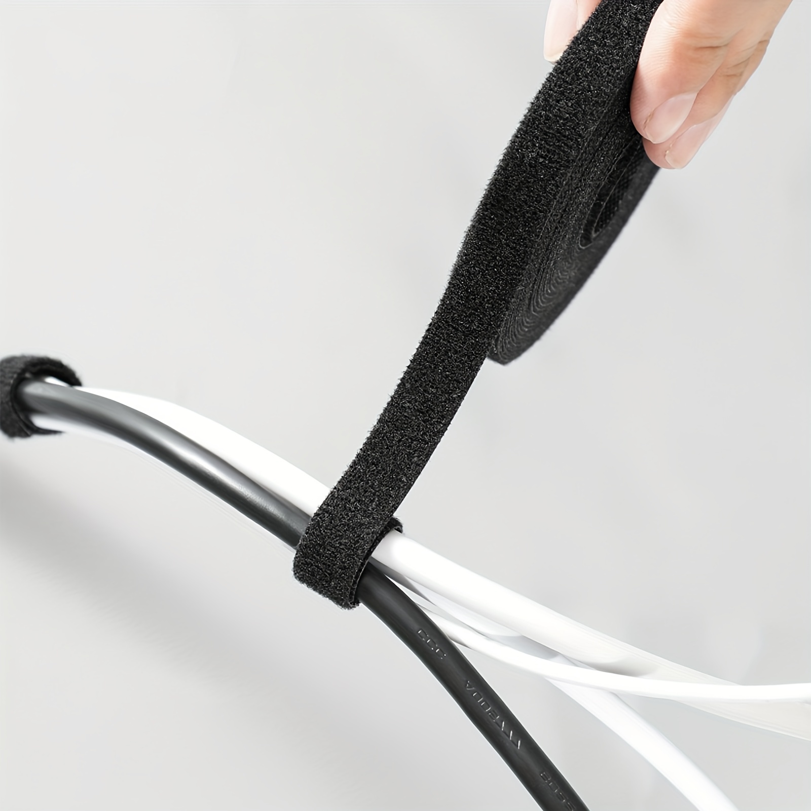 Reusable Cable Straps Cable Ties Hook Loop Nylon Fastening - Temu
