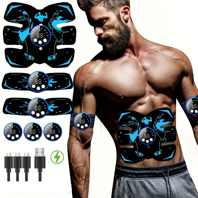 EMS Muscle Stimulator Massager Hip Trainer Toner Fitness Abdominal