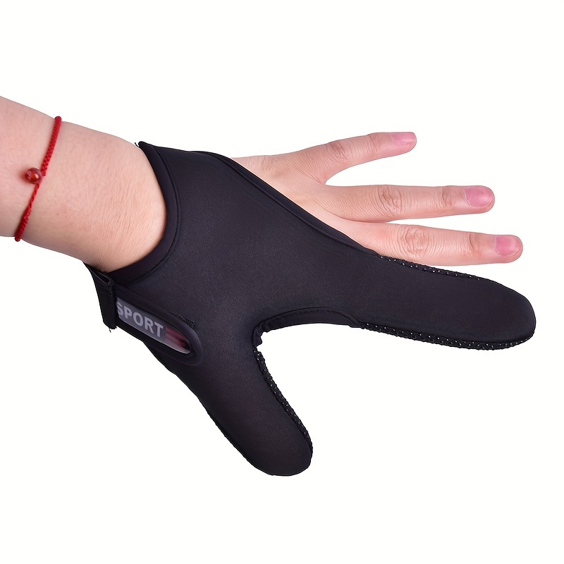 Single Finger Protector Fly Fishing Gloves Non-Slip Breathable