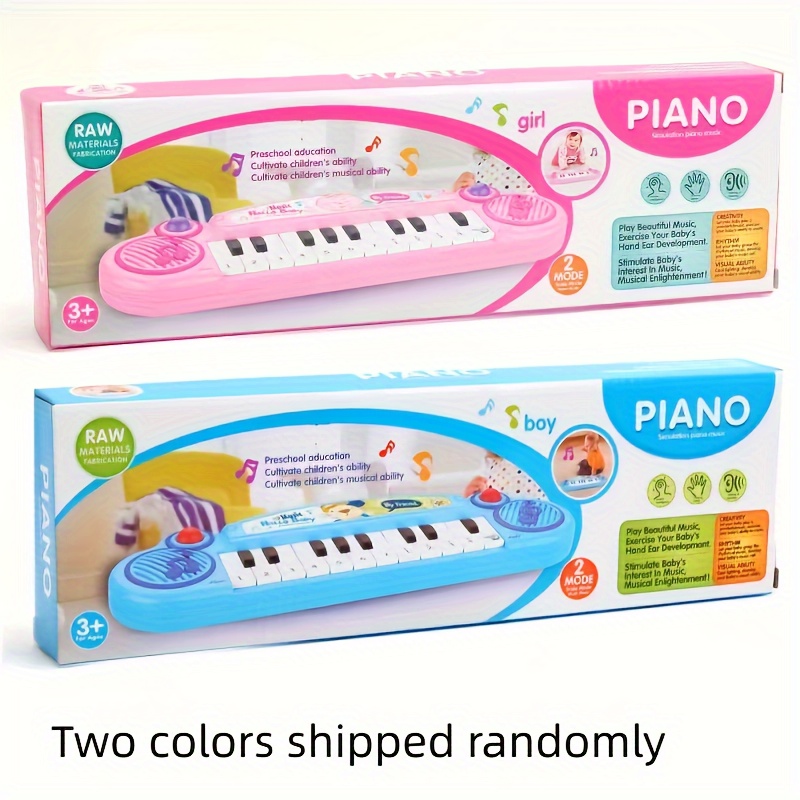 Piano bebé táctil con luz y sonido Winfun