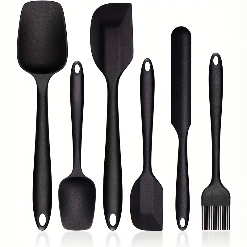 Baking Tool, Silicone Spatulas, Jar Spatulas, Oil Brush And Spoon Spatula  Available, Kitchen Gadgets, Kitchen Stuff, Kitchen Accessories - Temu