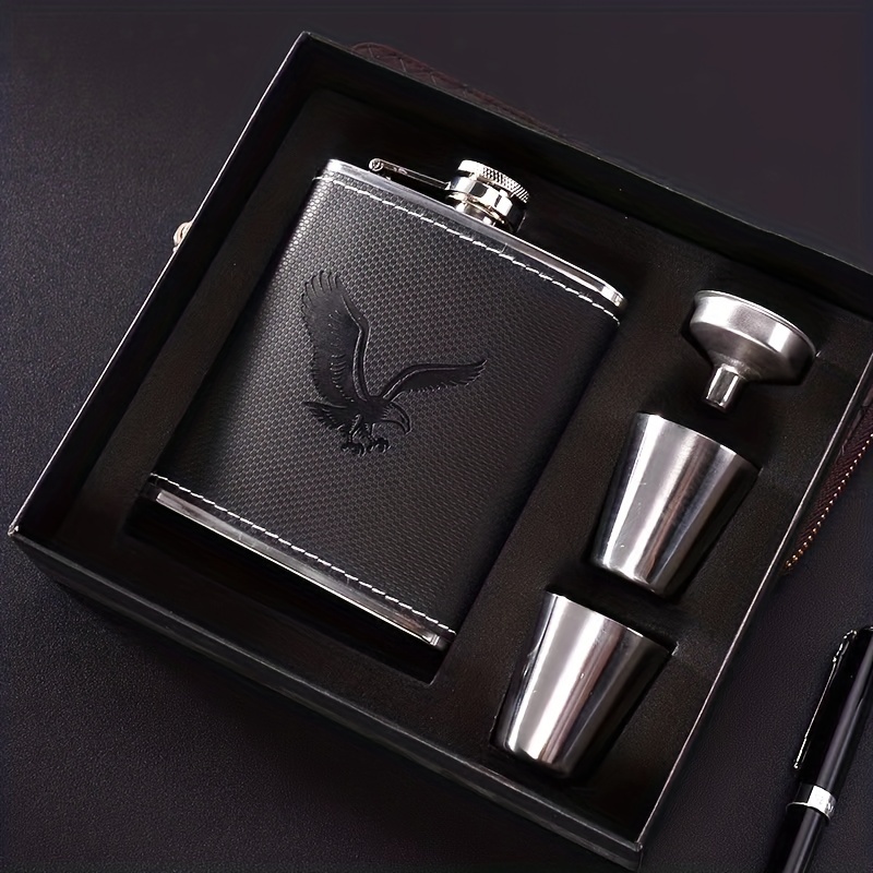 

7oz Stainless Steel Flagons: Perfect Father's Day Gift For The Man Who Loves To Drink! For Commercial Eid Al-adha Mubarak