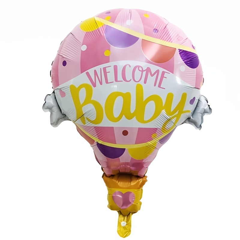 9 Uds. Globos Película Aluminio Bebé Niña Juego Globos Baby - Temu