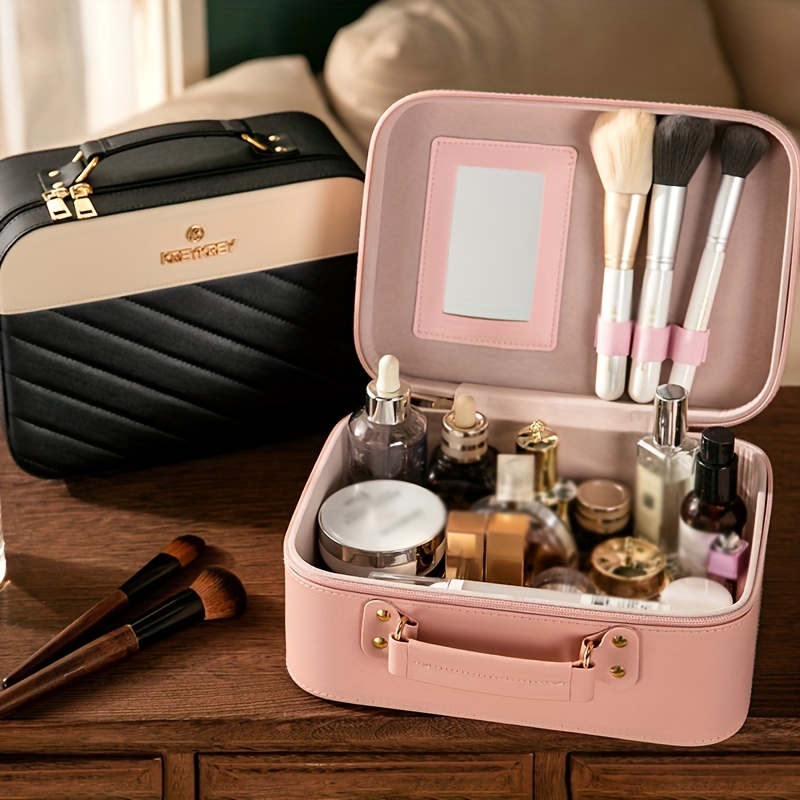 Colours & Beauty Organizer Handtasche Damen Schwarz | Travel, Koffer,  Kosmetik, Make Up Organizer | Innentasche für Handtaschen |  Taschenorganizer