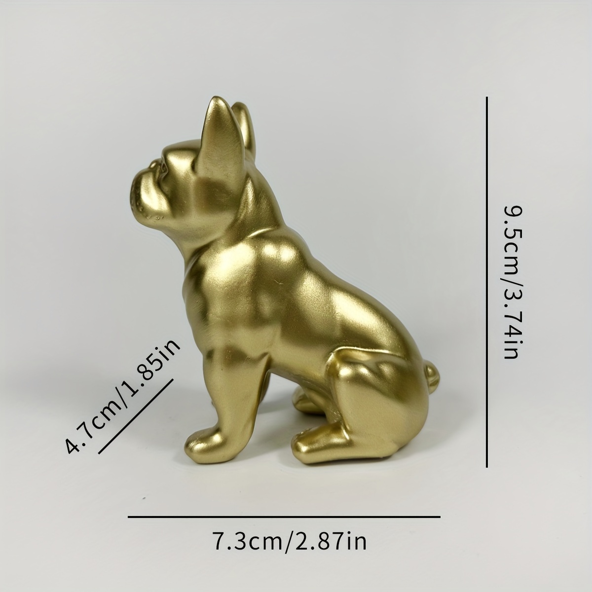 Figurine chien Bulldog