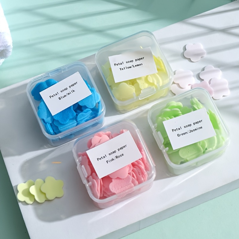 100pcs, Mini Petal Soap Paper For Hand Washing Shop The Latest Trends