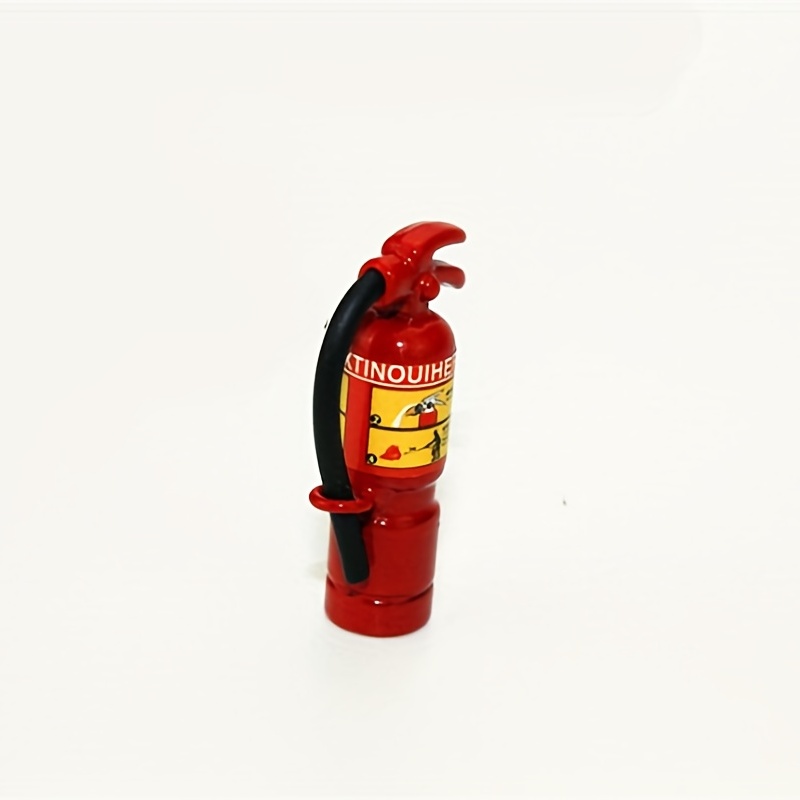 Mini Extintor Fuego/estante Leña Juguete En Miniatura Casa - Temu Chile