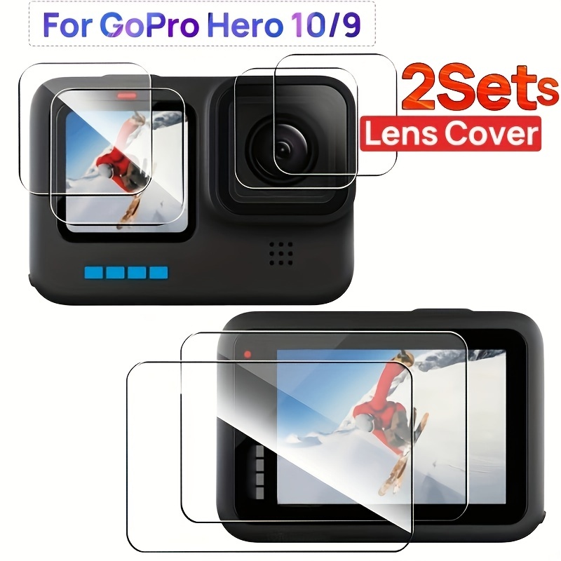 Waterproof Case Housing for GoPro Hero 12 11 10 9 Black Tempered Glass  Screen Protector Silicone Sleeve Protective Case Accessories Kit Bundle for