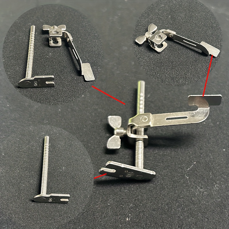 1set Multifunctional Magnet Gauge Tool, Industrial Sewing Machine  Positioner, Sewing Machine Gauge, Old Household Sewing Machine Gauge, Seam  Edge Anti