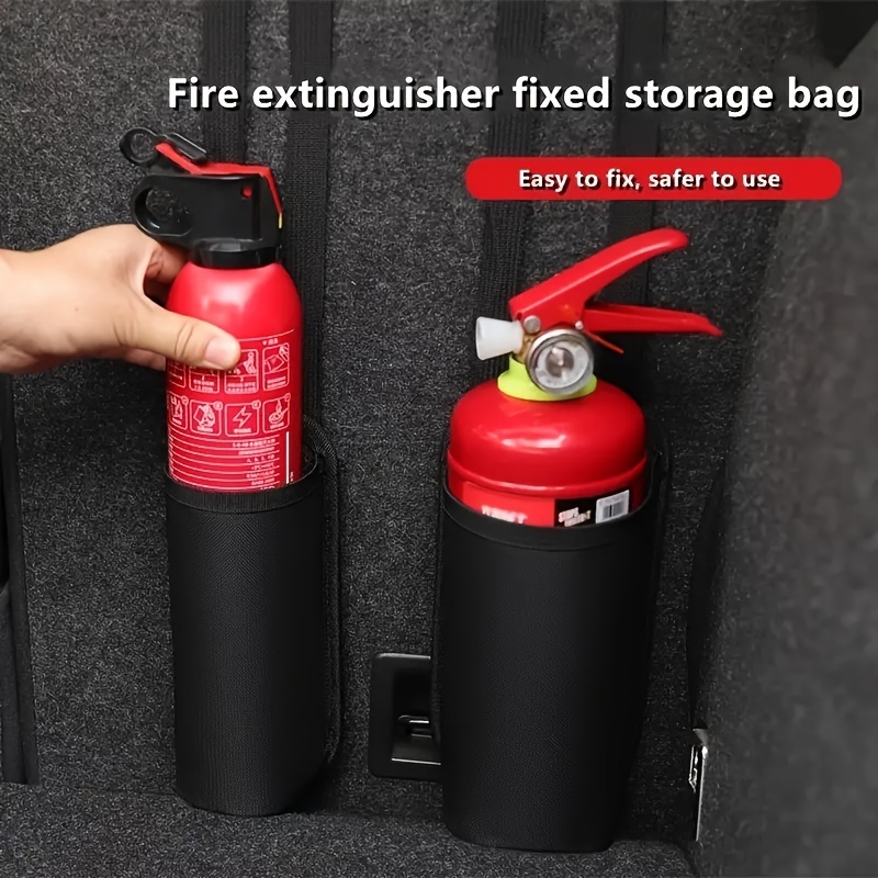 Soporte de extintor de incendios para coche, soporte de botella