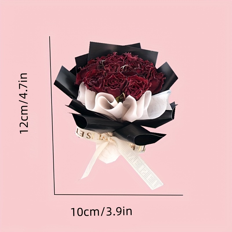 Car Aromatherapy Mini Bouquet with Gift Box Mini Flowers Bouquet for Car  Air Vent Clips Car Air Outlet Perfume Decoration Car Rose Bouquet Air