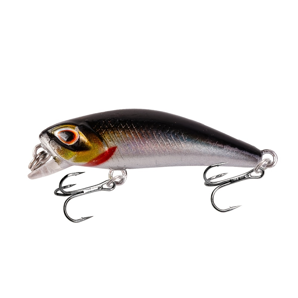 1pc Sinking Minnow Fishing Lure Mini Artificial Hard Bait Sharp Hook Crankbait Wobbler Trout Pike Fishing