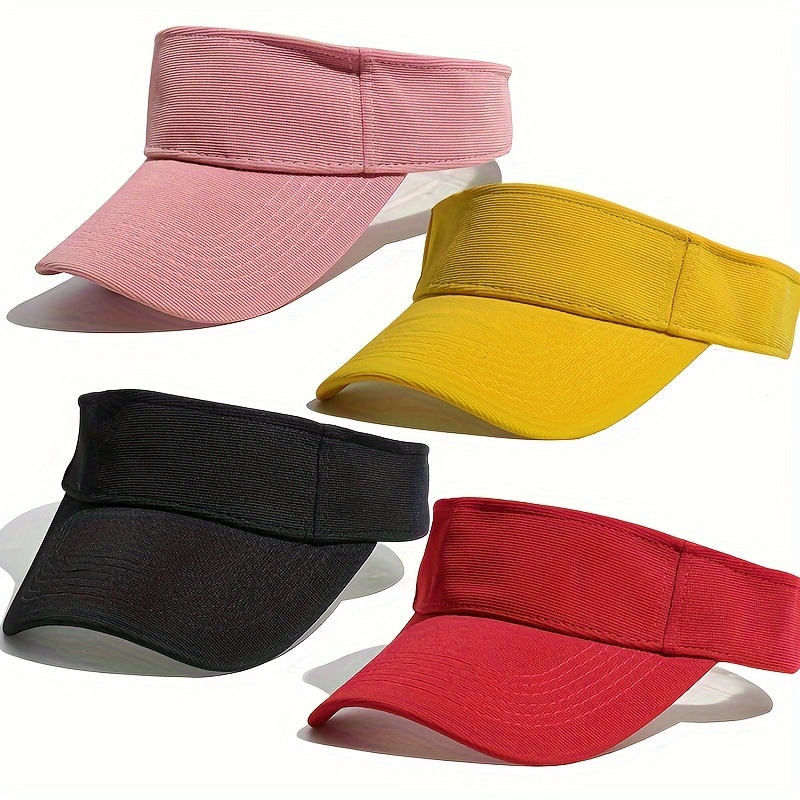 Gorra de visera deportiva para el sol, talla única, ajustable para mujeres  y hombres, visera para el sol, sombrero de secado rápido, sombrero de golf