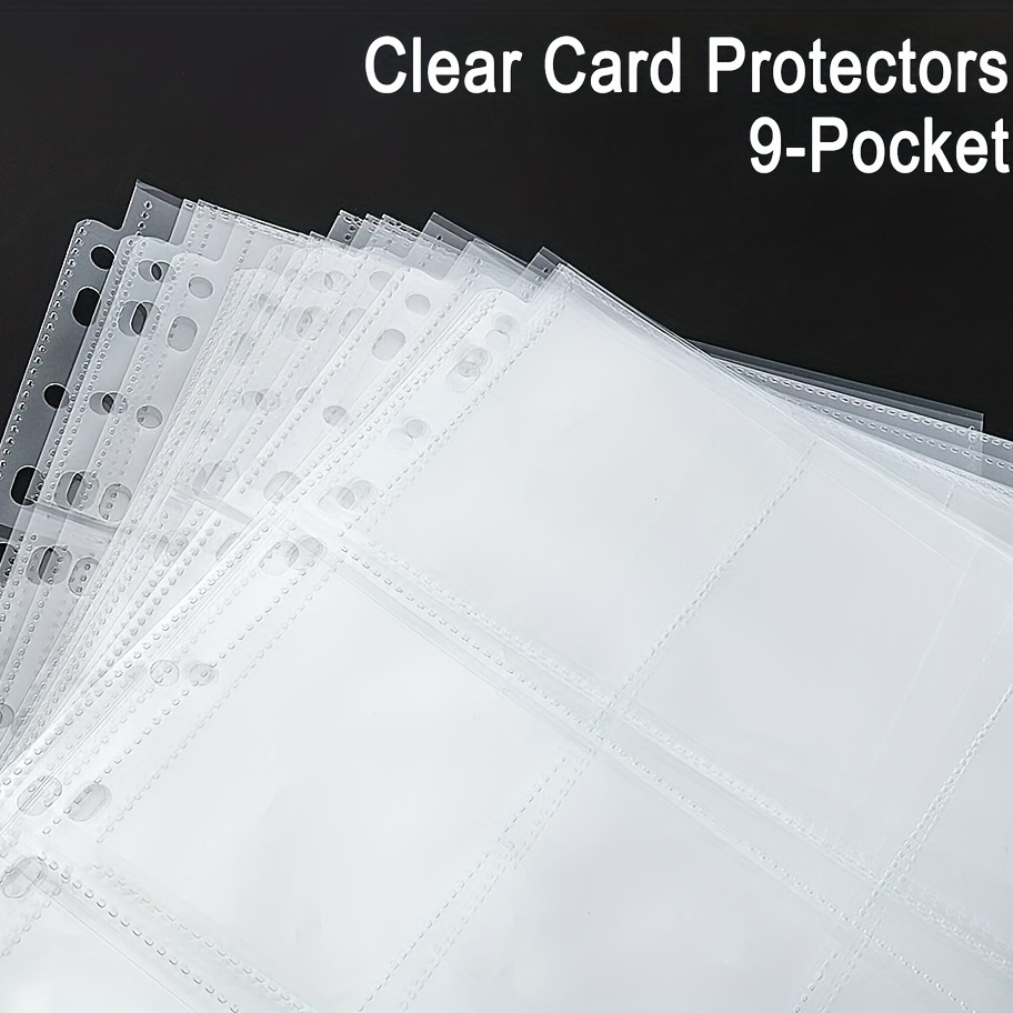 PP 11-Hole Loose-Leaf 9-Pocket Trading Card Sleeves - China