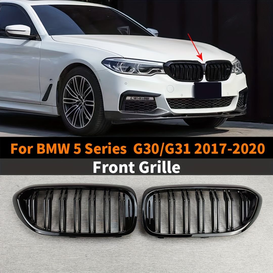 Front Bumper Kidney Grille Inlet Grill Grid For BMW 5 Series G30 G31  2017-2020 Like 525i 530i 540i 520d 530d M550d M550i 530e XDrive Tuning  Accessory