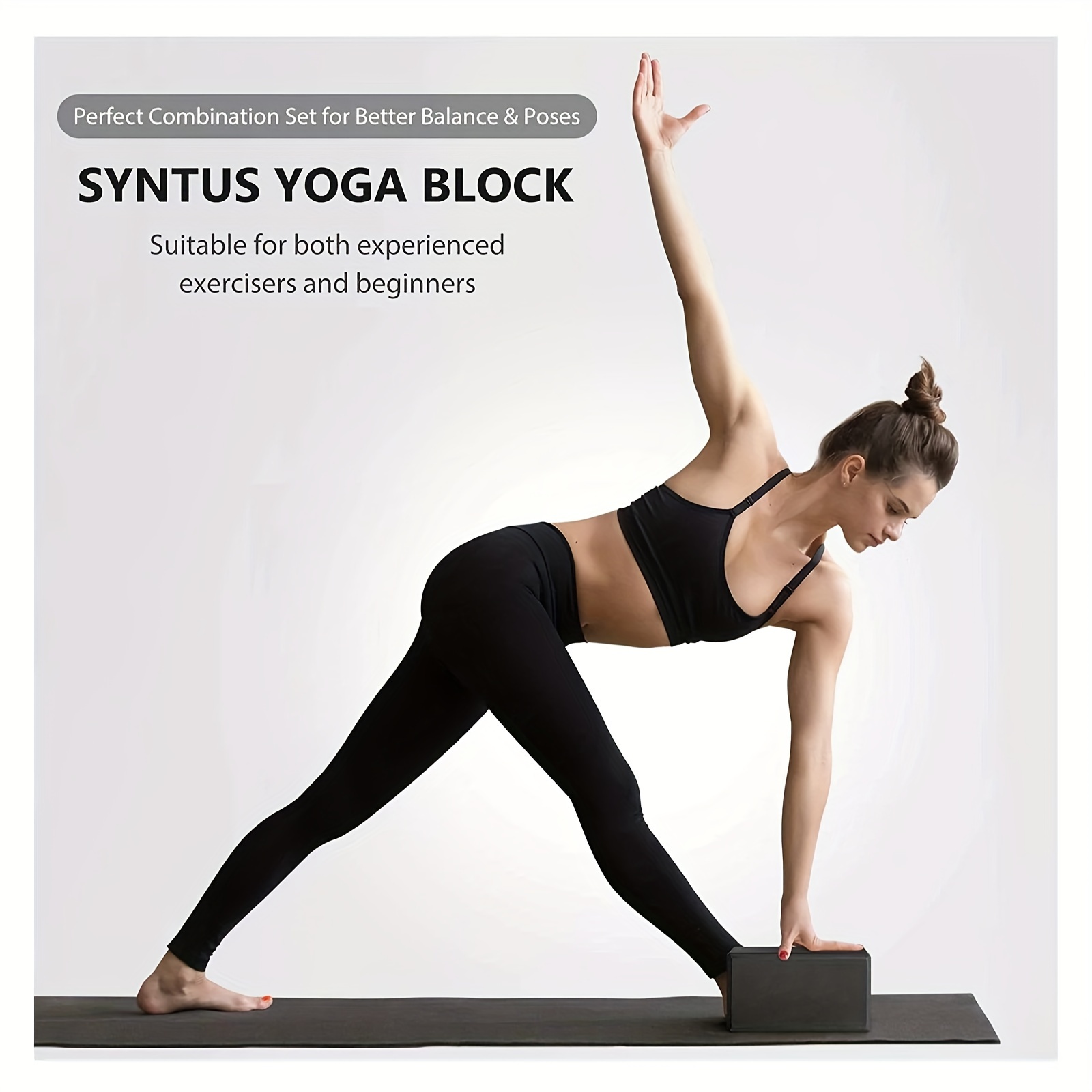Syntus Yoga Block and Yoga Strap Set - Get in Shape with us! 